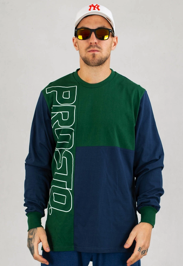 Longsleeve Prosto Insetto granatowy