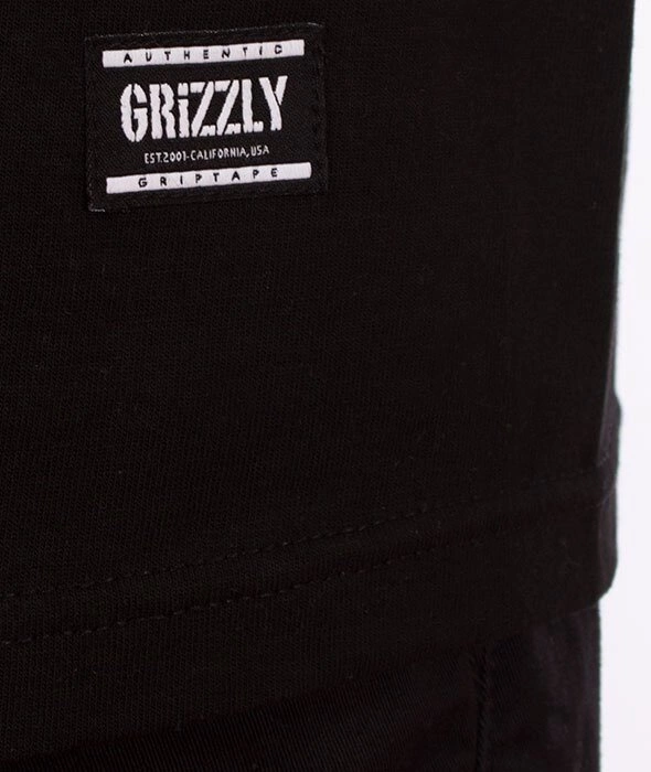 Grizzly-Straight Grizzly T-Shirt Black