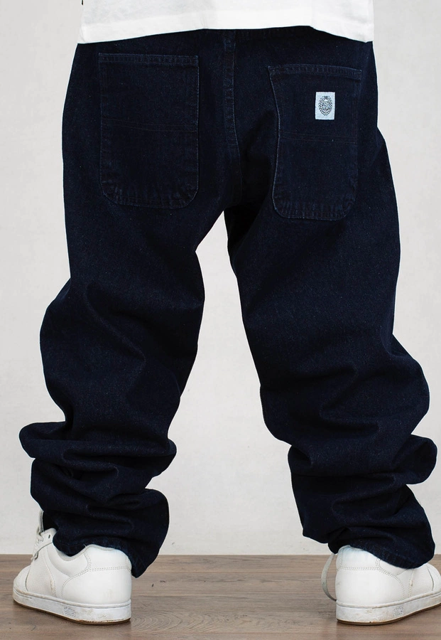 Spodnie Mass Jeans Baggy Fit Craft blue rinse