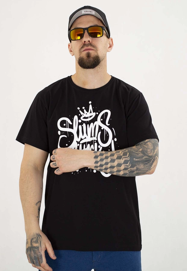 T-shirt RPS Rysiu Peja Solufka Korona czarny