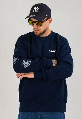 Bluza Diil Crewneck Multi granatowa