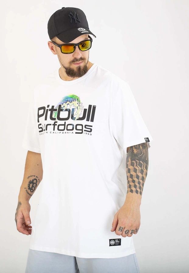 T-shirt Pit Bull Camino 190 white