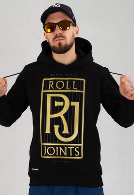 Bluza Ganja Mafia Z Kapturem RJ czarna
