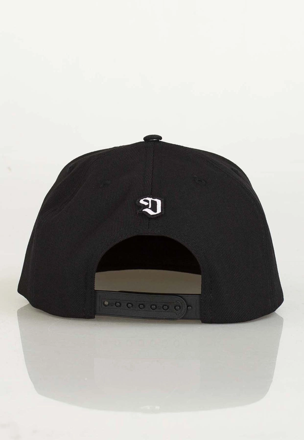 Czapka Snapback Diil Laur Sito czarno żółta