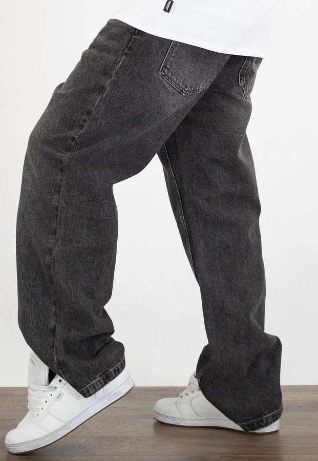 Spodnie Prosto Baggy Shield light grey