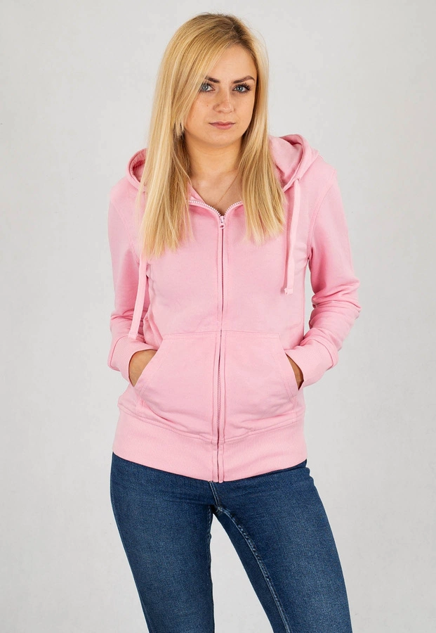 Bluza Niemaloga Light ZIP różowa