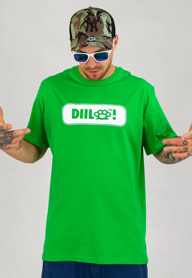 T-shirt Diil Frame zielony