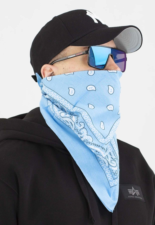 Chusta Red Eyes turkusowa