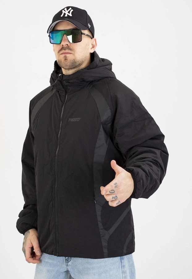 Kurtka Prosto Zimowa Contrast Lightweight black