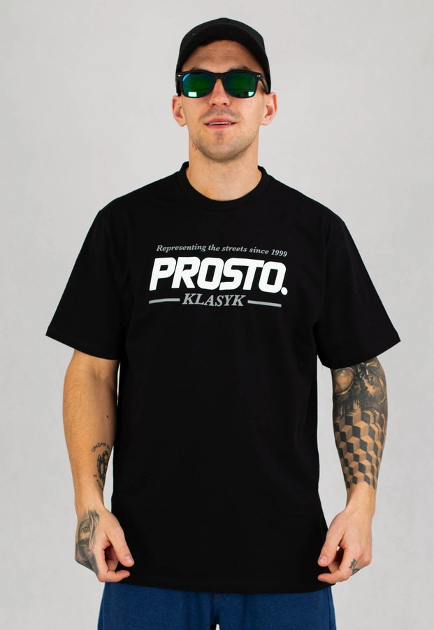 T-shirt Prosto Krack czarny