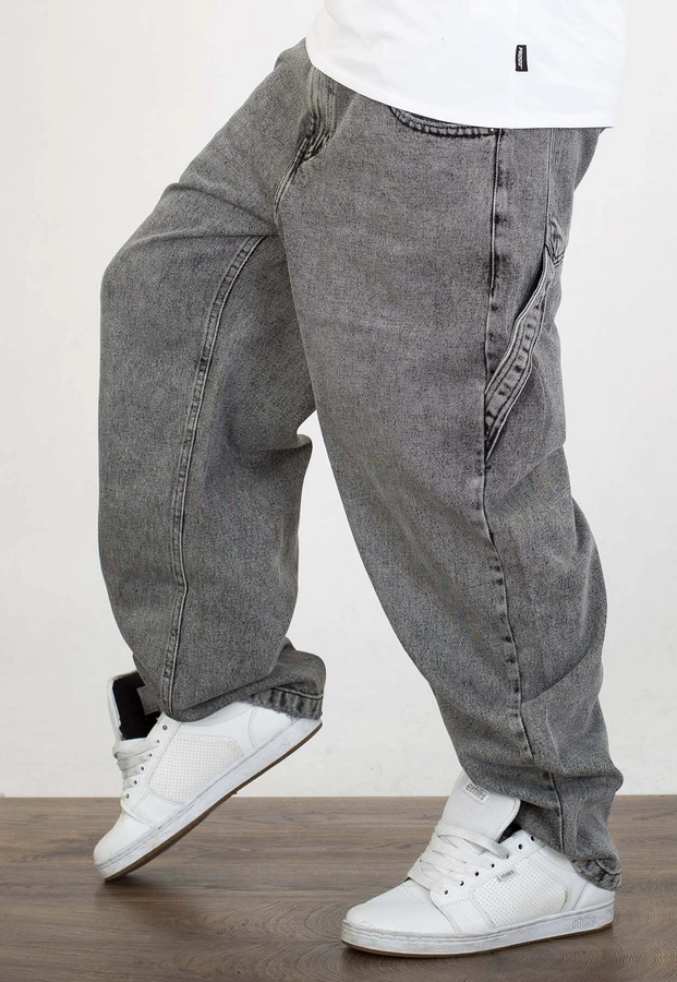Spodnie I8 Denim BAG95 Baggy grey