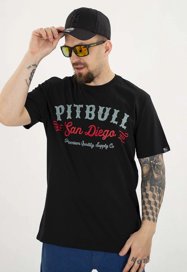 T-shirt Pit Bull Strenght&Respect black