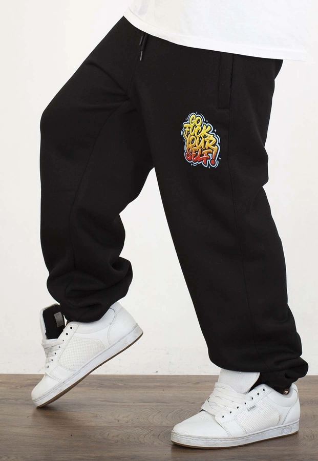 Dresy Motive Baggy Yourself czarno żółte