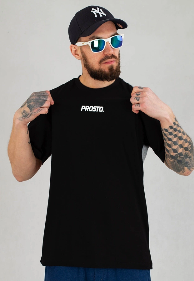 T-shirt Prosto Wallo czarny