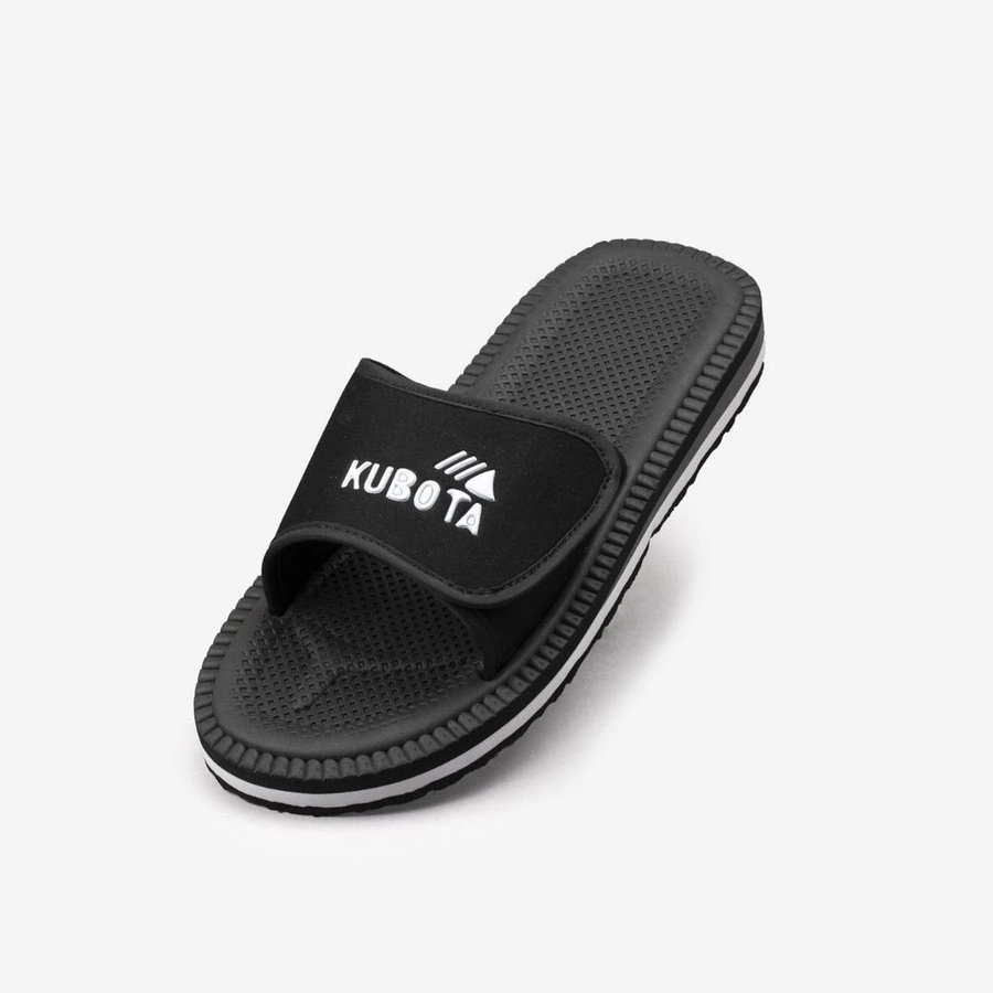 OUTLET Klapki Kubota Rzep czarne