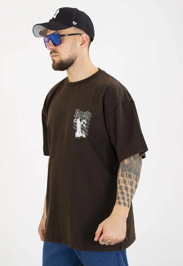 T-shirt Prosto Oversize Shadow sprany czarny