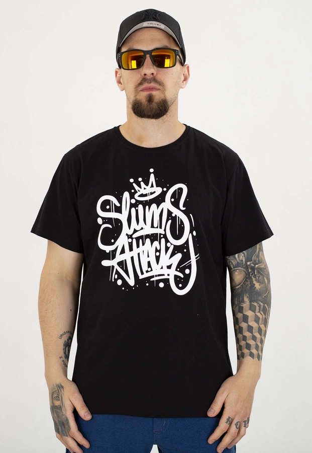 T-shirt RPS Rysiu Peja Solufka Korona czarny