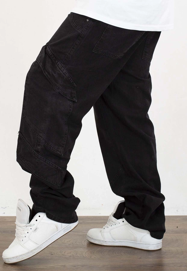 Spodnie I8 Denim BAG86 Baggy black