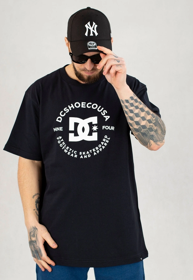 T-Shirt DC Shoes Star Pilot ADYZT05376-KVJO granatowy