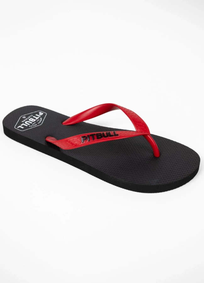 Klapki Pit Bull CO black red