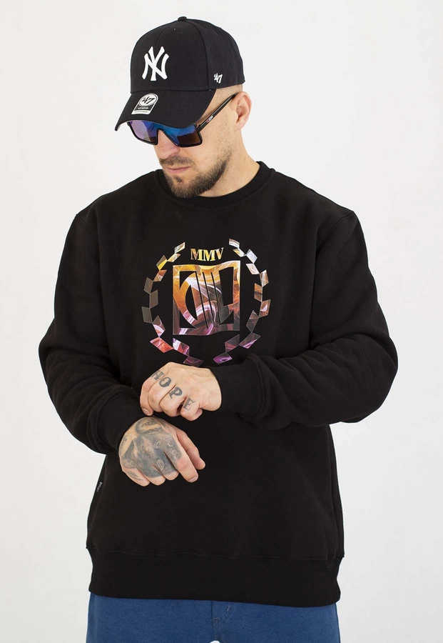 Bluza Diil Bez Kaptura Laur Smoke czarna