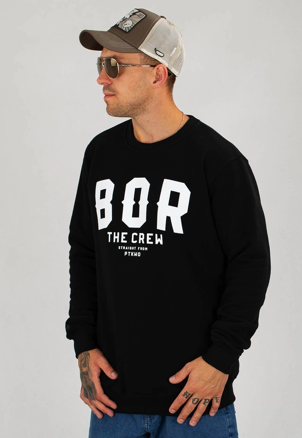 Bluza B.O.R. Biuro Ochrony Rapu Borcrew The Crew czarna