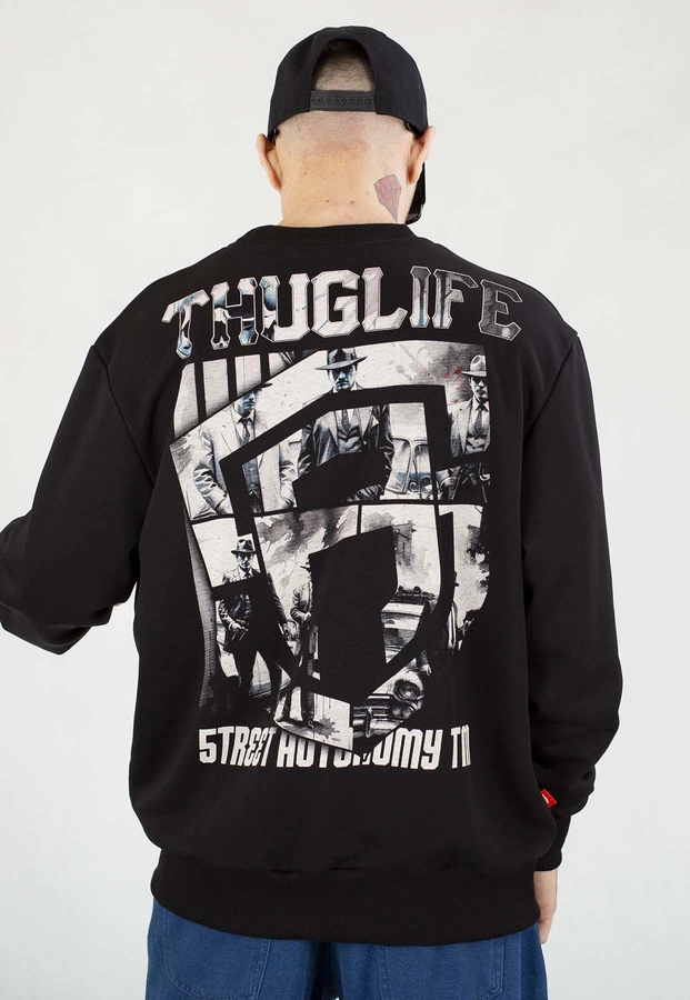 Bluza Street Autonomy Bez Kaptura Thug czarna