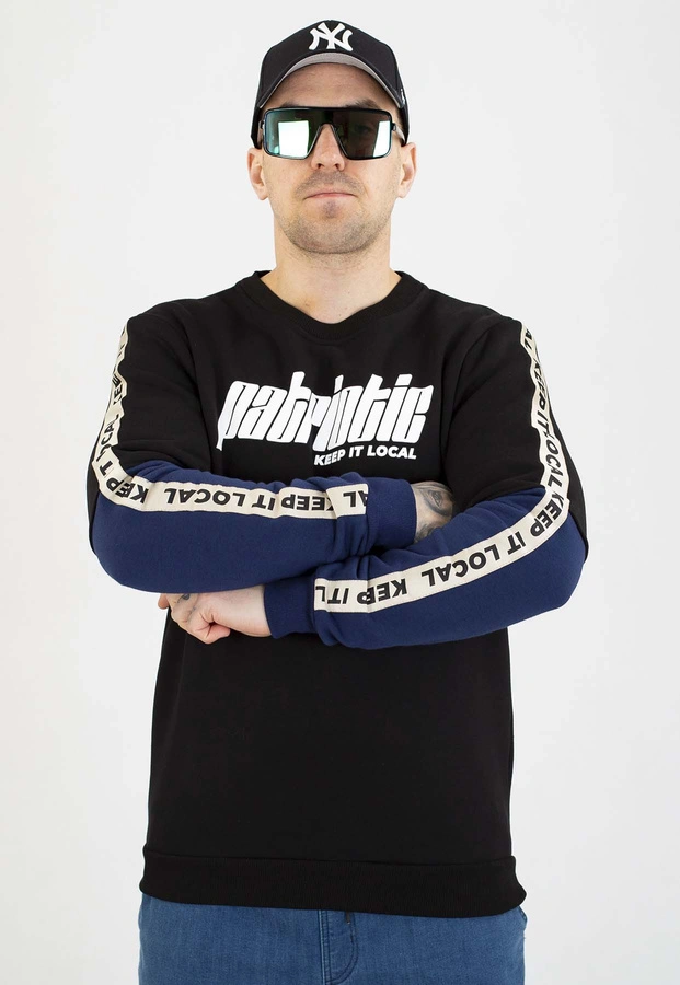 Bluza Patriotic Bez Kaptura P-Keep It Tapes czarna