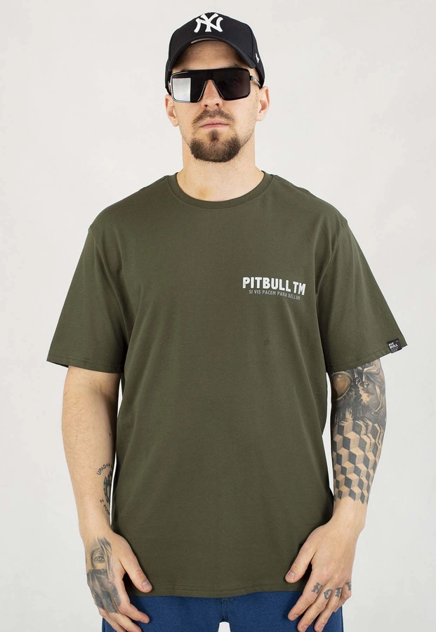 T-shirt Pit Bull Para Bellum 170 old green