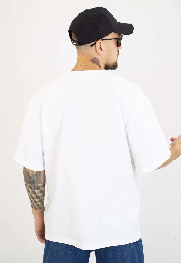 T-shirt Karl Kani Varsity Print PD00007515 biały