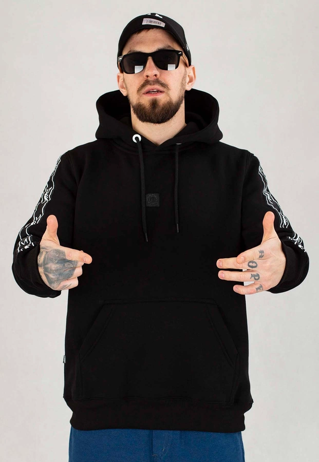Bluza Diil Z Kapturem Tape czarna
