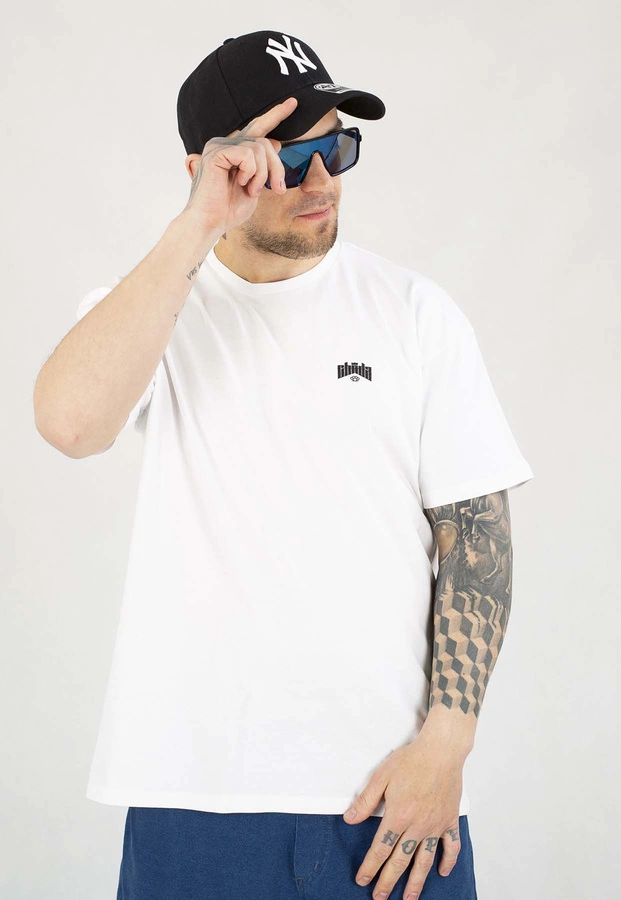 T-shirt Chada Cleanched Fists biały