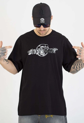 T-shirt Stoprocent Chrome czarny