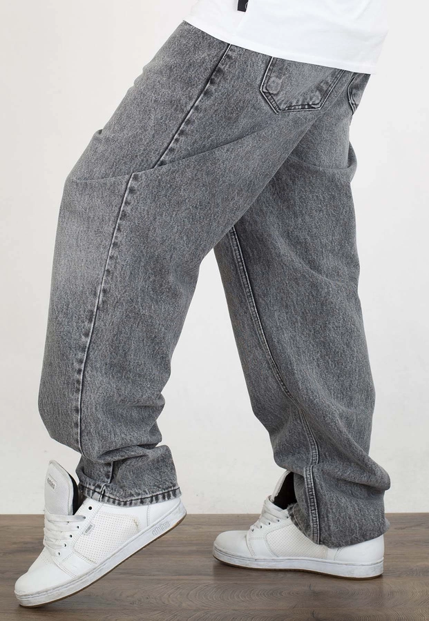 Spodnie I8 Denim BAG101 Baggy grey
