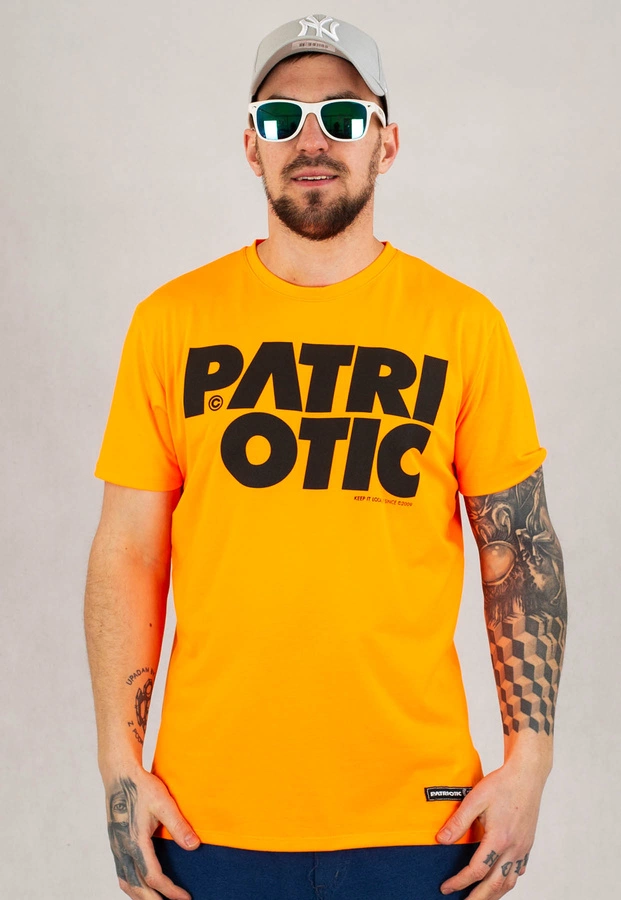 T-shirt Patriotic CLS pomarańczowy