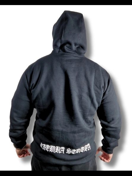 Bluza Ciemna Strefa Z Kapturem CS Łańcuch Gotyk czarna