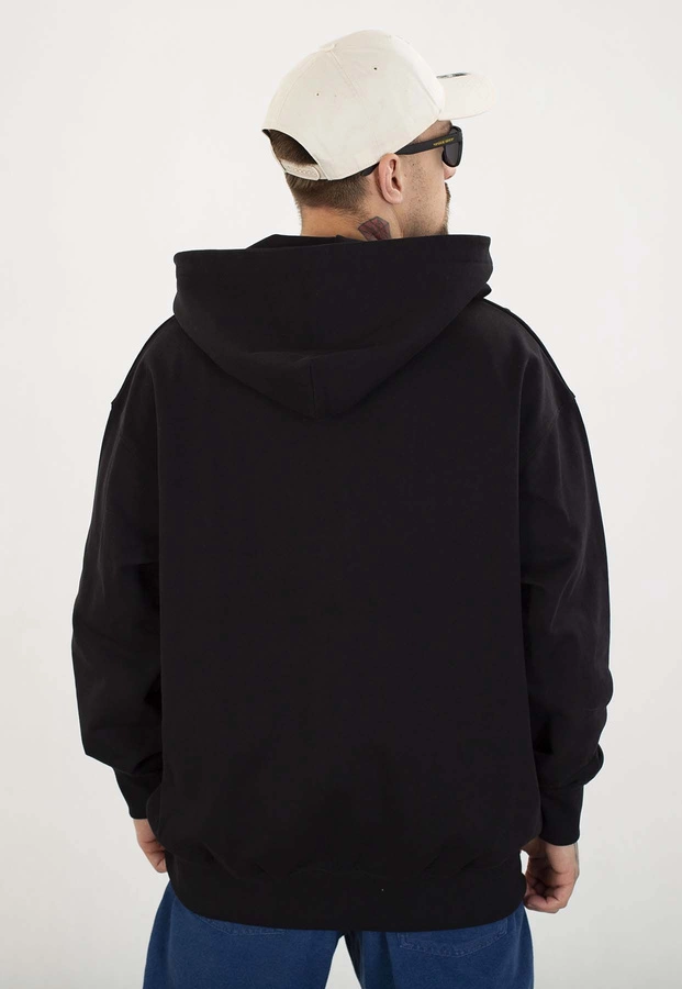Bluza Prosto Z kapturem ZIP Brons czarna