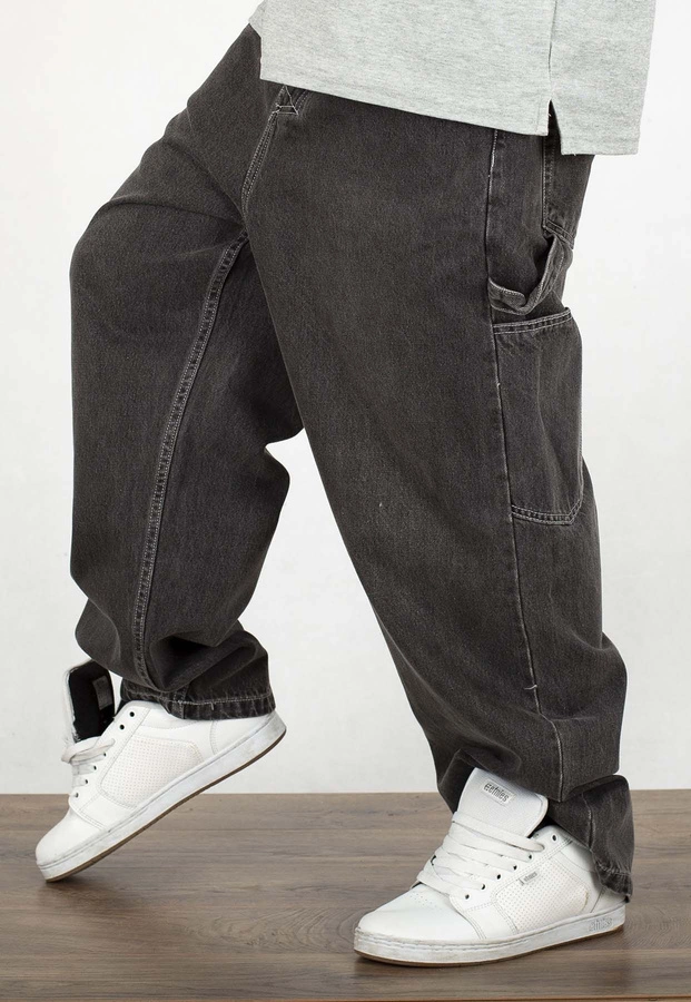 Spodnie Mass Jeans Extra Baggy Fit Prospect black washed