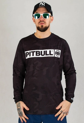 Longsleeve Pit Bull Sportowy Mesh Net Camo Hilltop 2 czarny