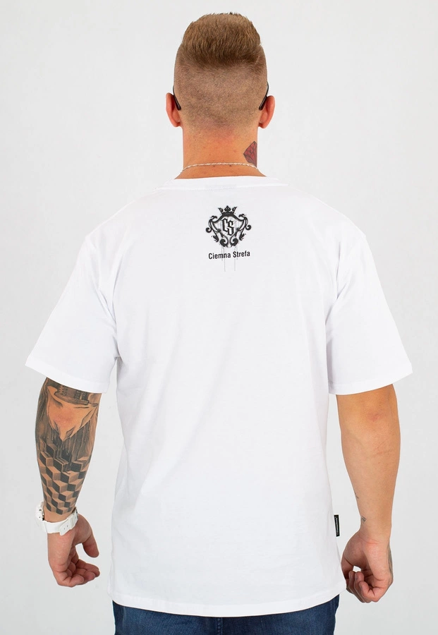 T-shirt Ciemna Strefa Laur Bestia biały