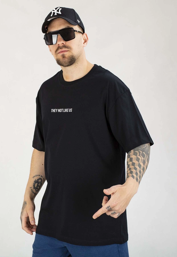 T-shirt Lucky Dice Baggy Not Like Us czarny