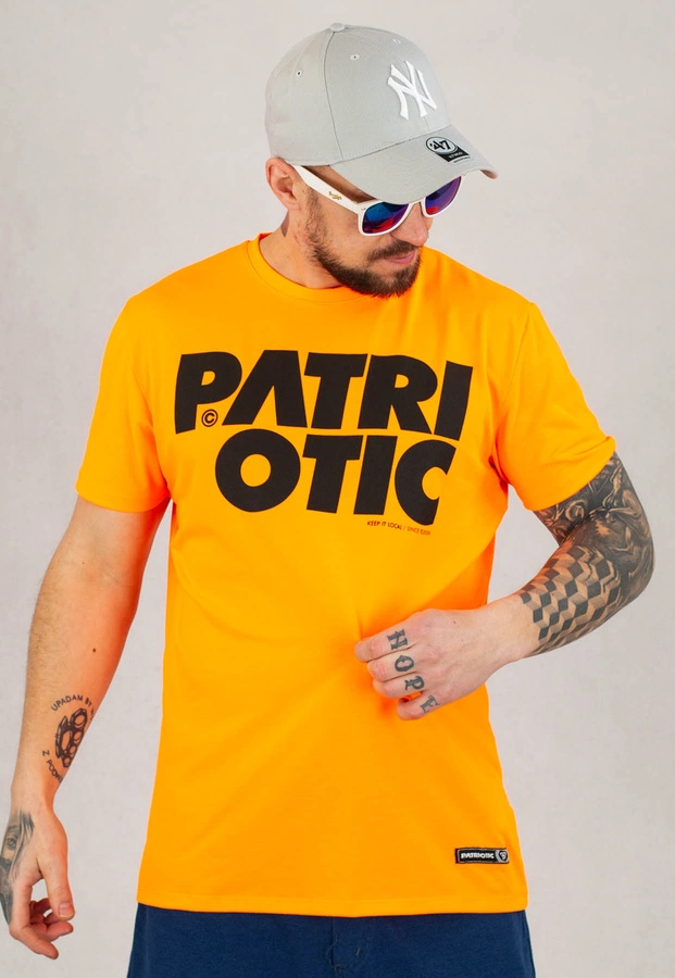 T-shirt Patriotic CLS pomarańczowy