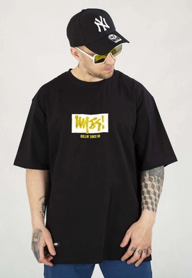 T-shirt Mass Rollin czarny