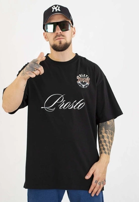 T-shirt Prosto Oversize Football Fan czarny