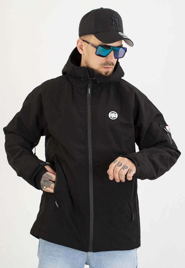 Kurtka Pit Bull Zimowa Softshell Rockfish II czarna
