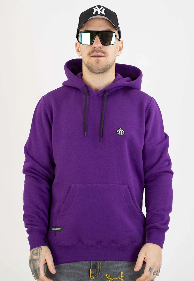 Bluza Elade Z Kapturem Icon Mini Logo II fioletowa