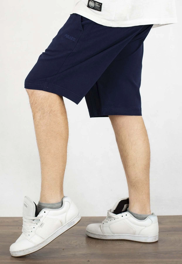 Spodenki Prosto Chinos Casual niebieskie