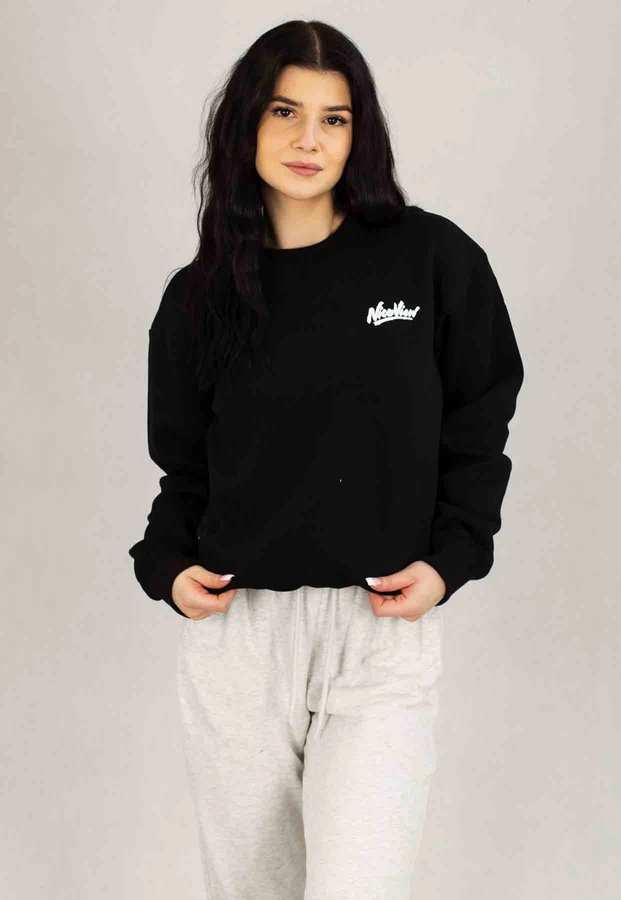 Bluza Nice View Brand Bez Kaptura Small czarna