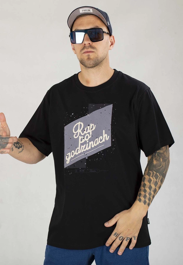 T-shirt Tabasko Rap Po Godzinach czarny