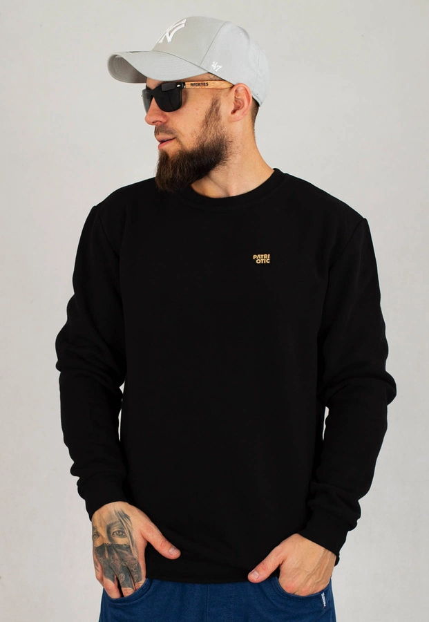 Bluza Patriotic Bez Kaptura Cls Mini Gold APP  czarna